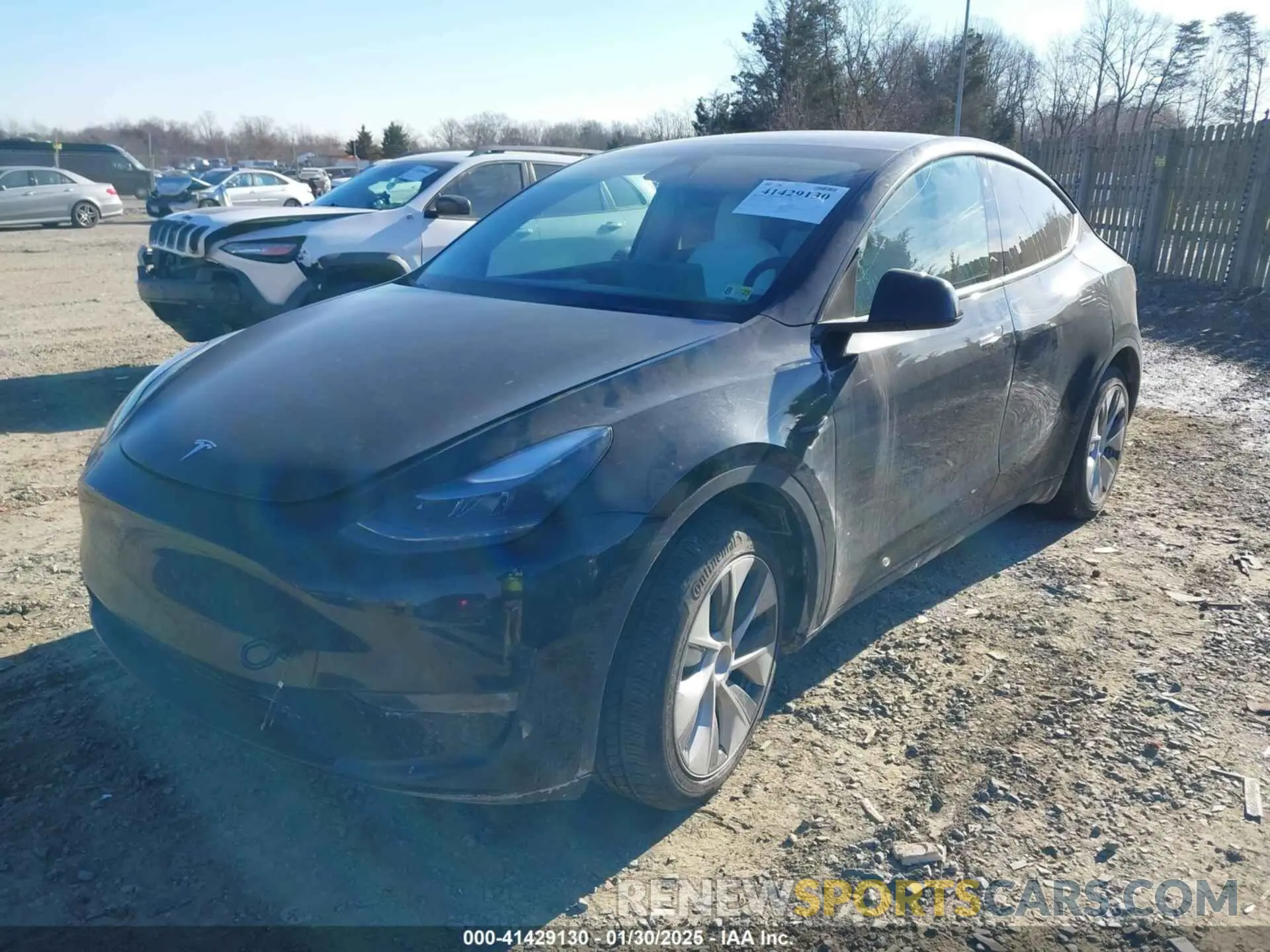 2 Photograph of a damaged car 7SAYGAEE0PF646470 TESLA MODEL Y 2023