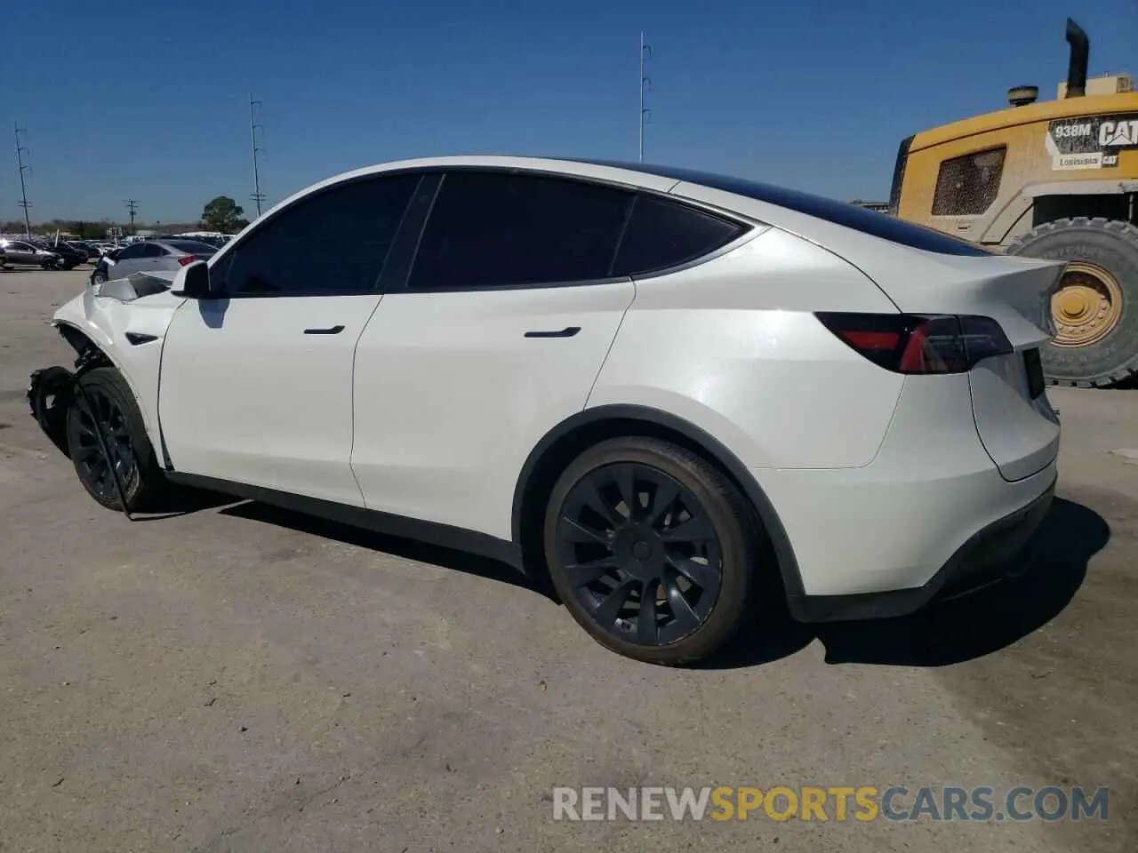 2 Photograph of a damaged car 7SAYGAEE0PF686760 TESLA MODEL Y 2023