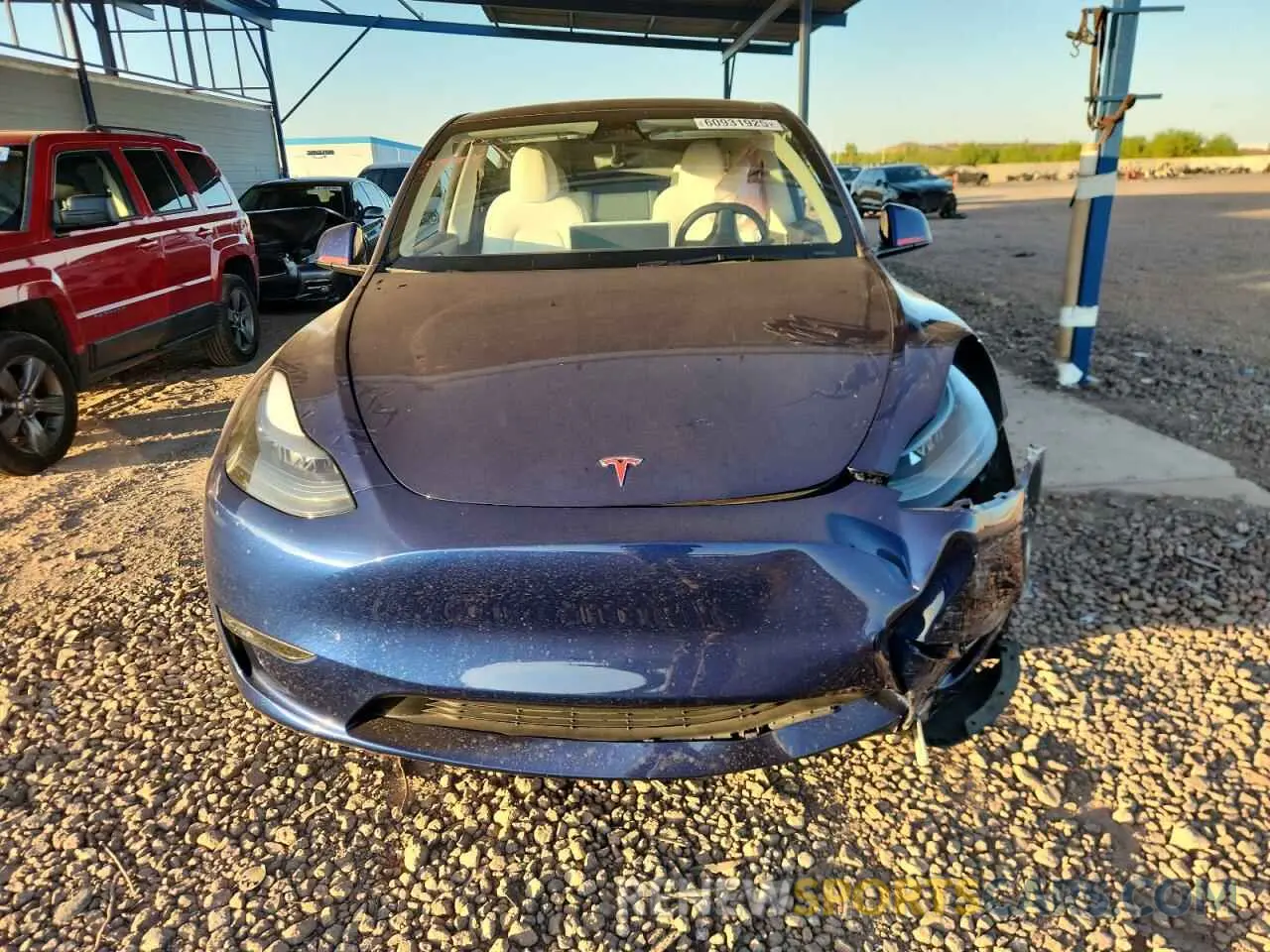 5 Photograph of a damaged car 7SAYGAEE0PF689254 TESLA MODEL Y 2023