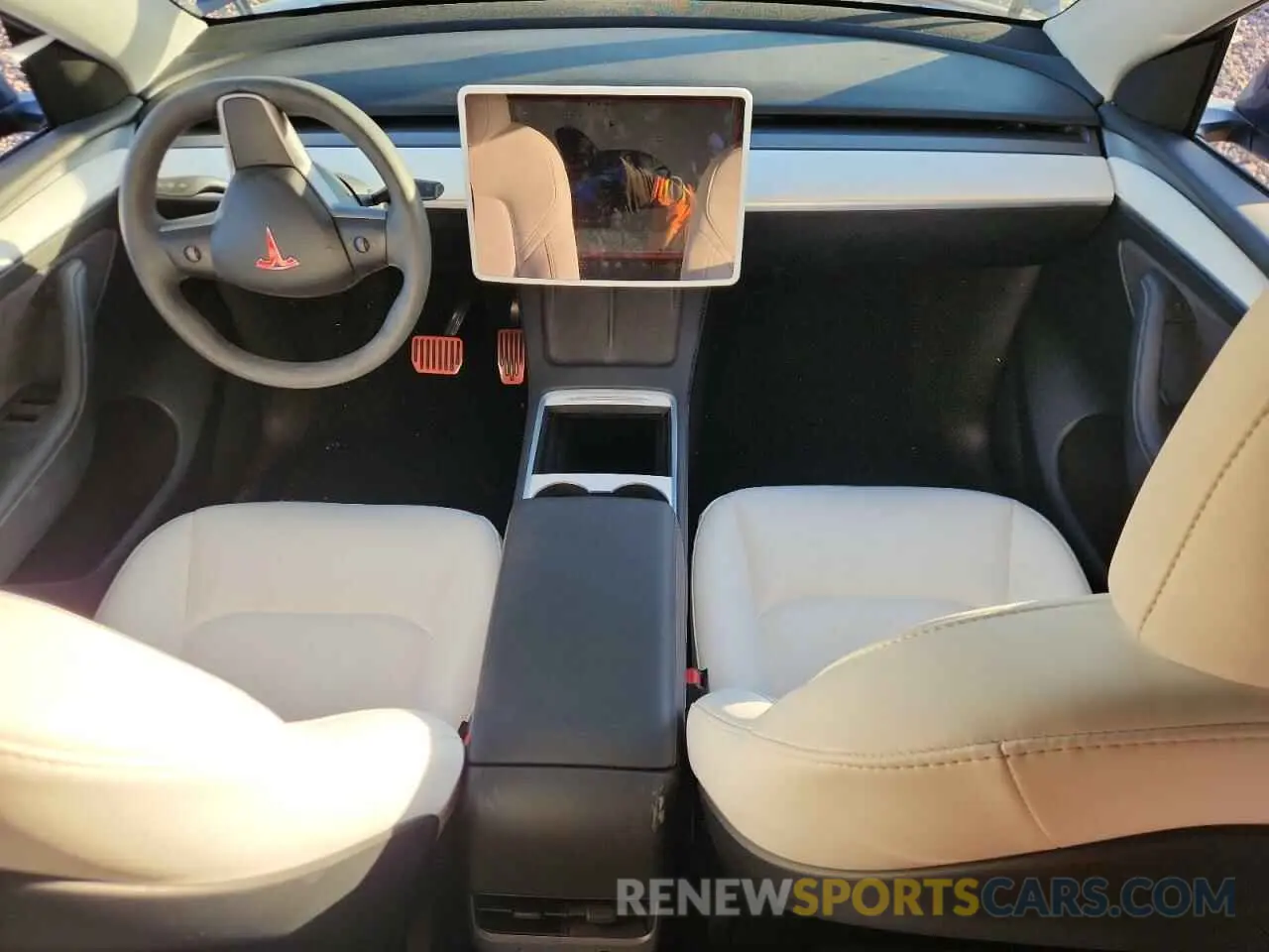 8 Photograph of a damaged car 7SAYGAEE0PF689254 TESLA MODEL Y 2023