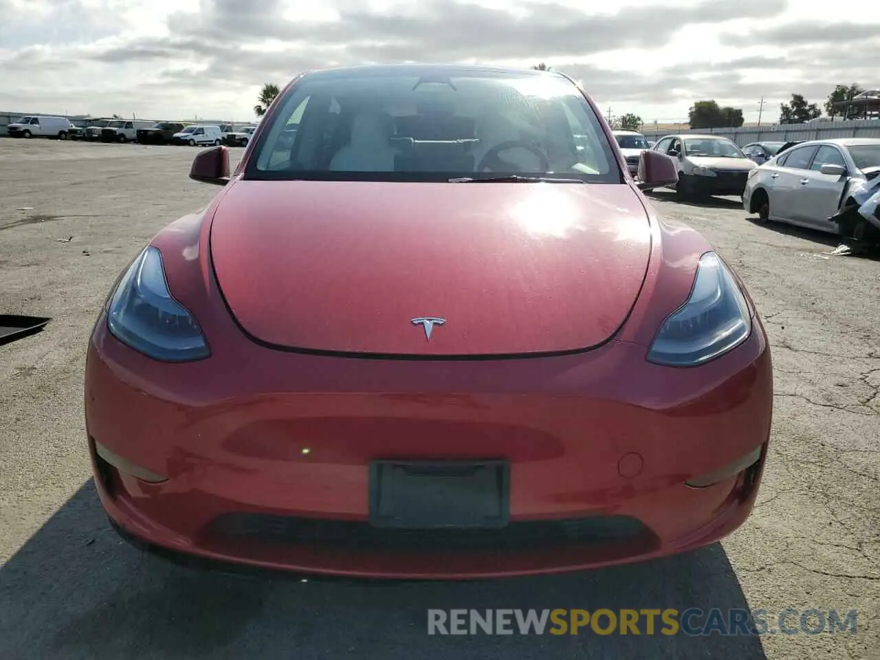 5 Photograph of a damaged car 7SAYGAEE0PF740624 TESLA MODEL Y 2023