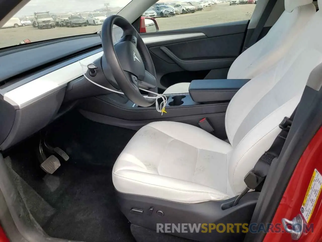 7 Photograph of a damaged car 7SAYGAEE0PF740624 TESLA MODEL Y 2023