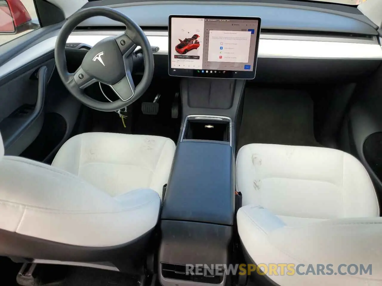8 Photograph of a damaged car 7SAYGAEE0PF740624 TESLA MODEL Y 2023
