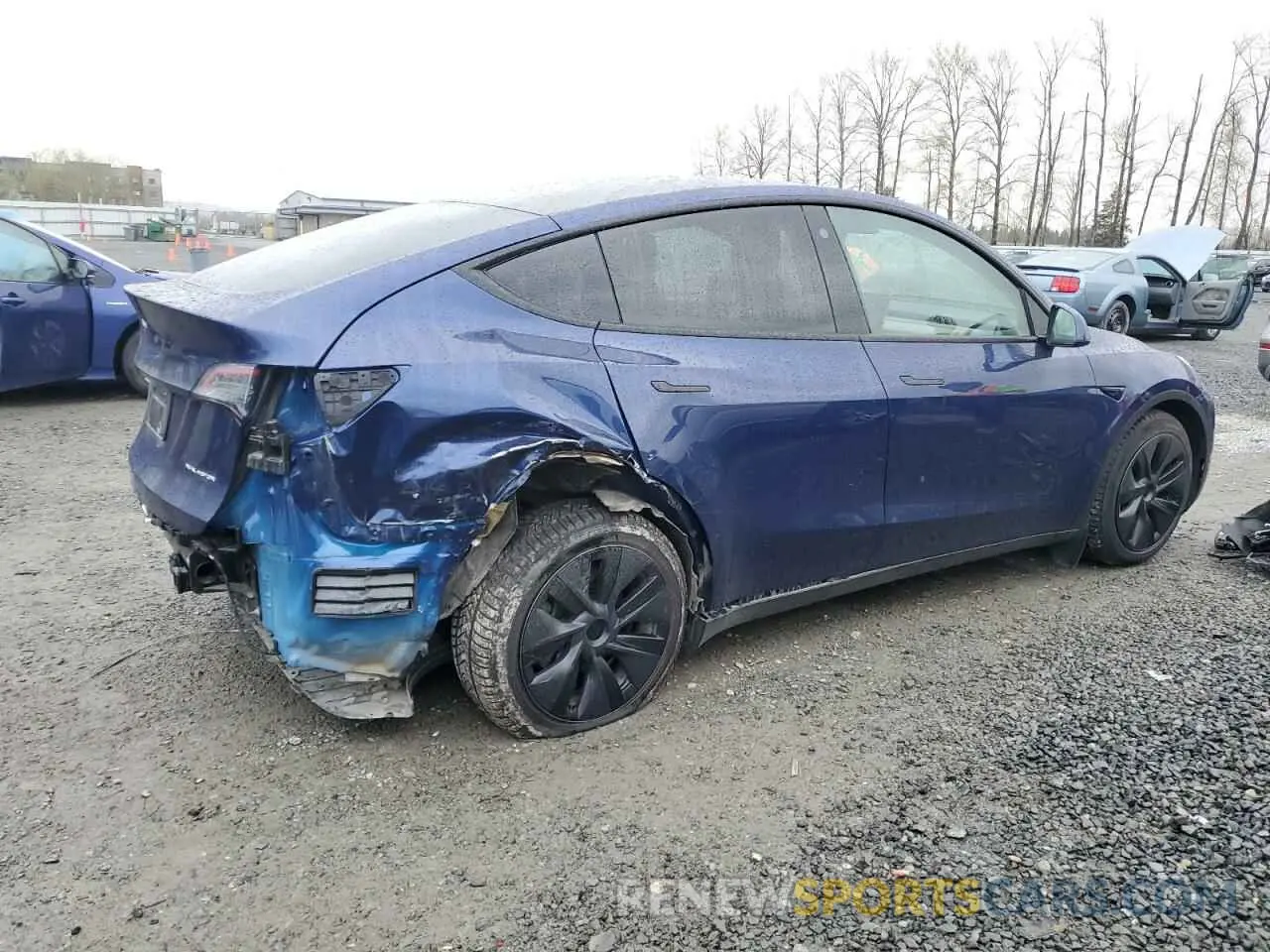 3 Photograph of a damaged car 7SAYGAEE0PF742387 TESLA MODEL Y 2023