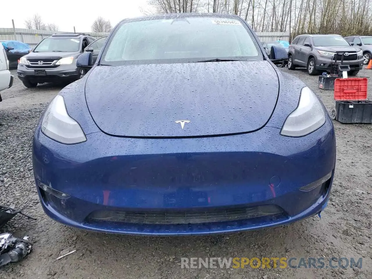 5 Photograph of a damaged car 7SAYGAEE0PF742387 TESLA MODEL Y 2023