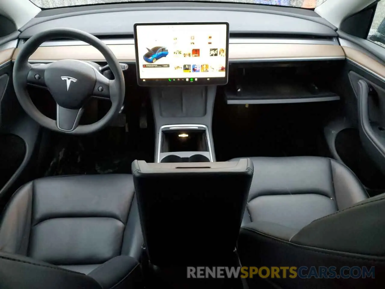 8 Photograph of a damaged car 7SAYGAEE0PF742387 TESLA MODEL Y 2023