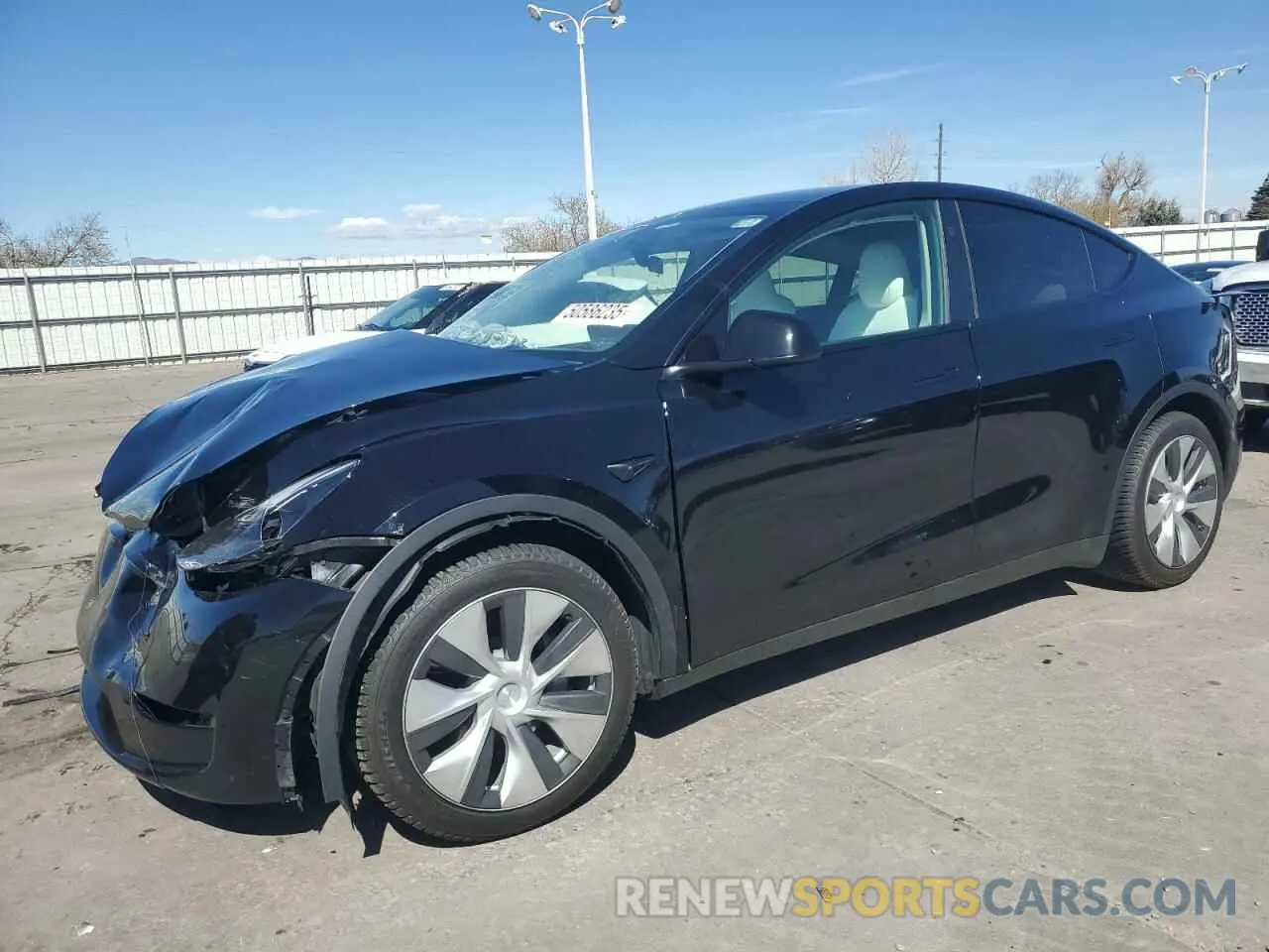 1 Photograph of a damaged car 7SAYGAEE0PF824894 TESLA MODEL Y 2023