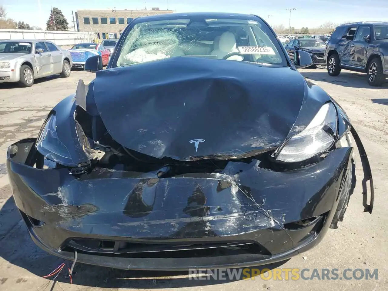 5 Photograph of a damaged car 7SAYGAEE0PF824894 TESLA MODEL Y 2023