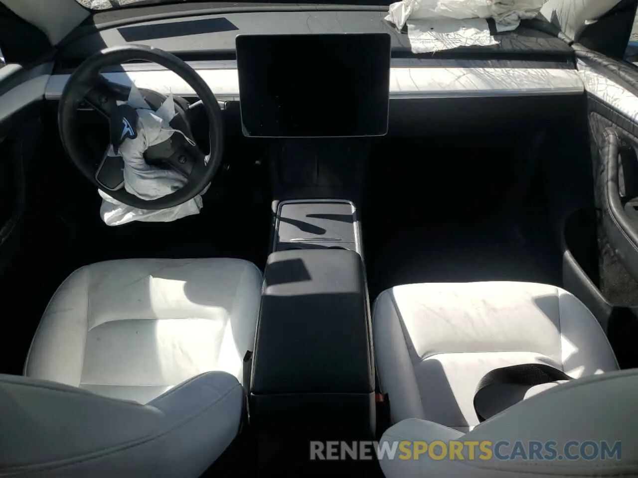 8 Photograph of a damaged car 7SAYGAEE0PF824894 TESLA MODEL Y 2023
