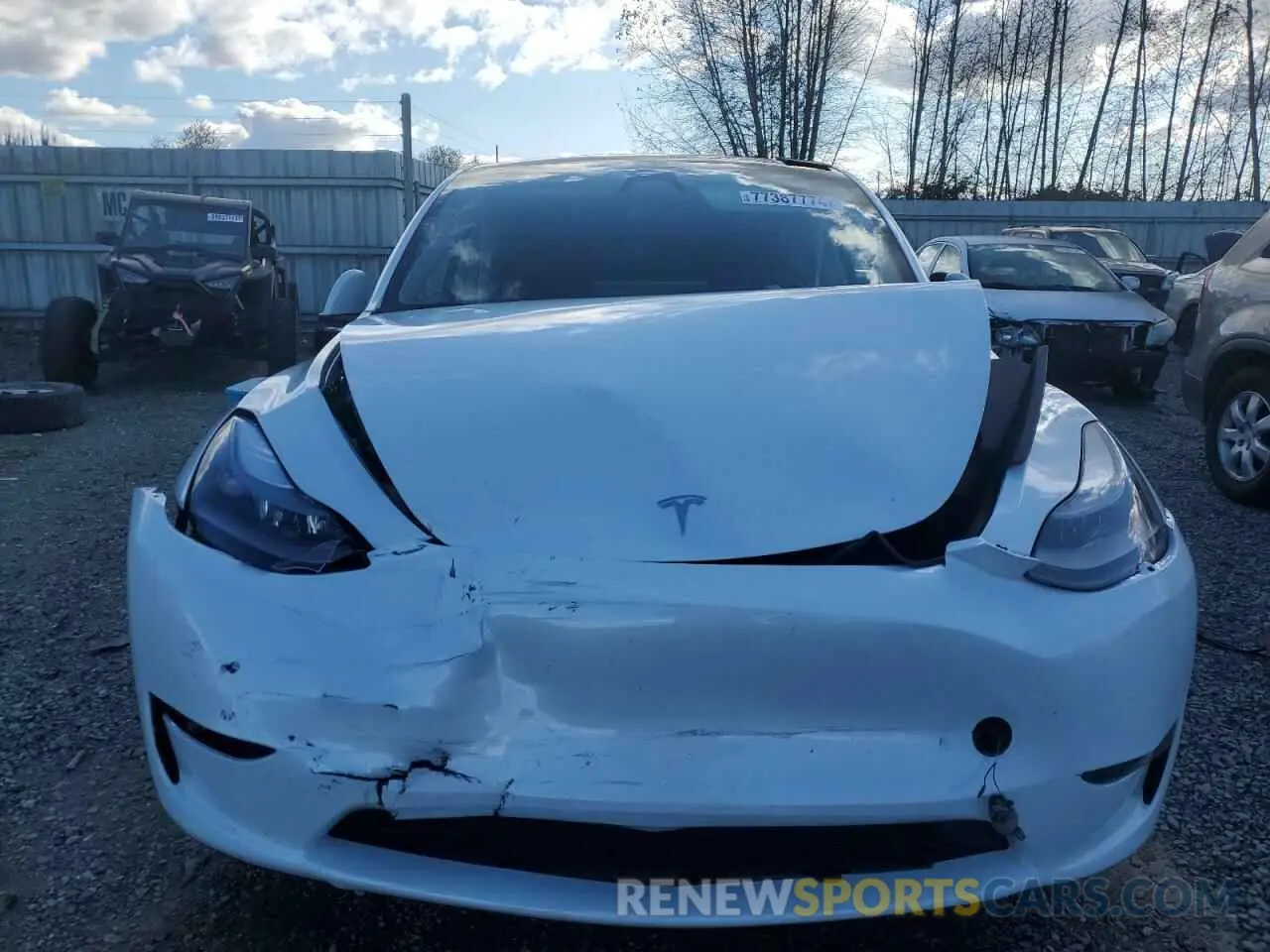 5 Photograph of a damaged car 7SAYGAEE0PF871858 TESLA MODEL Y 2023