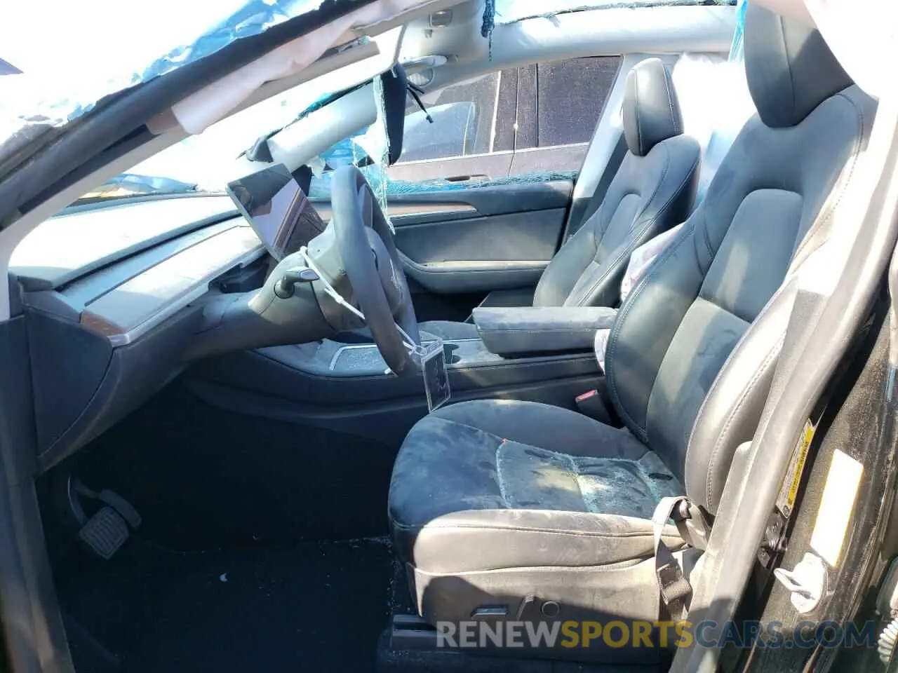 7 Photograph of a damaged car 7SAYGAEE0PF886859 TESLA MODEL Y 2023