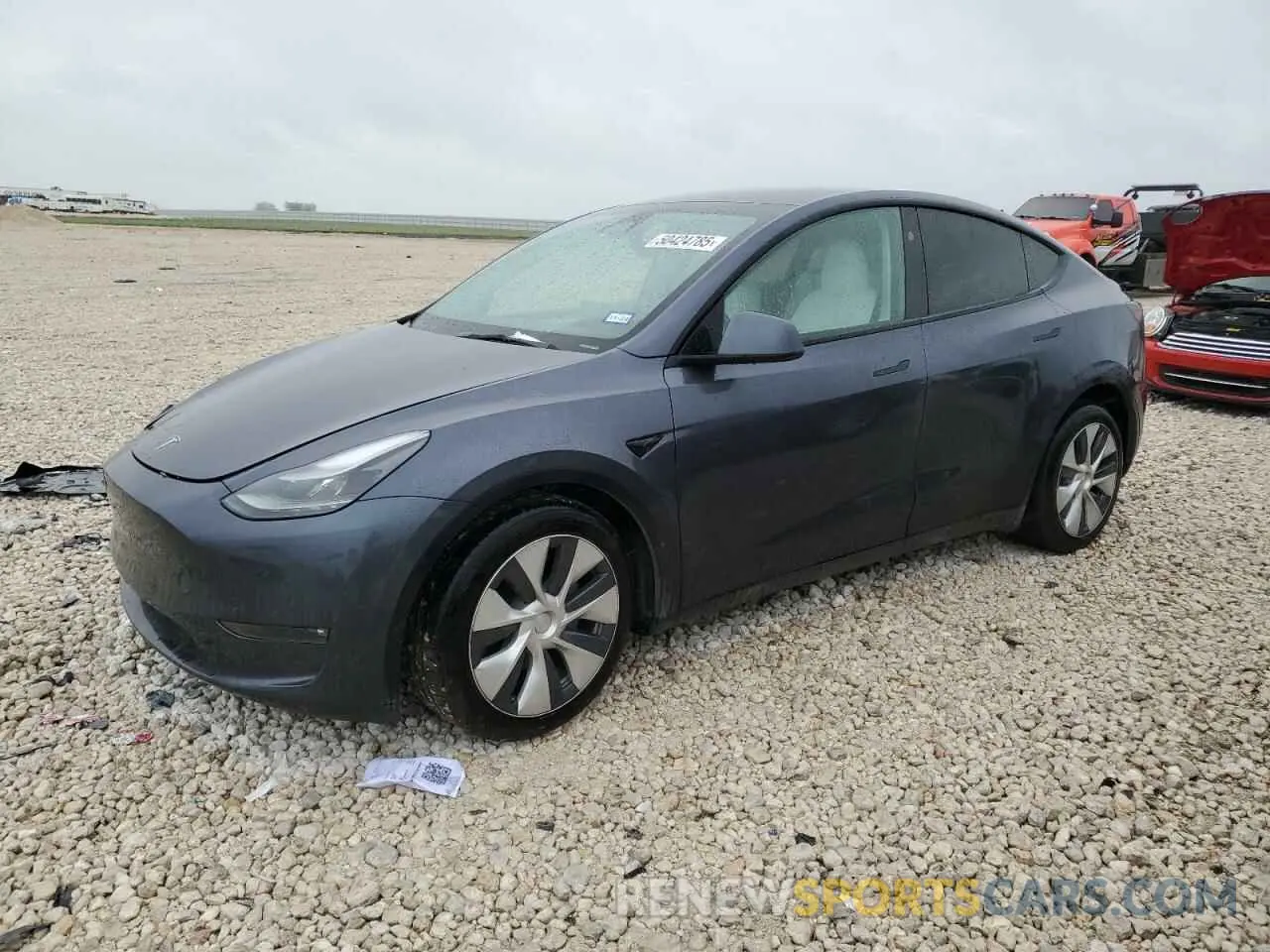 1 Photograph of a damaged car 7SAYGAEE0PF890667 TESLA MODEL Y 2023
