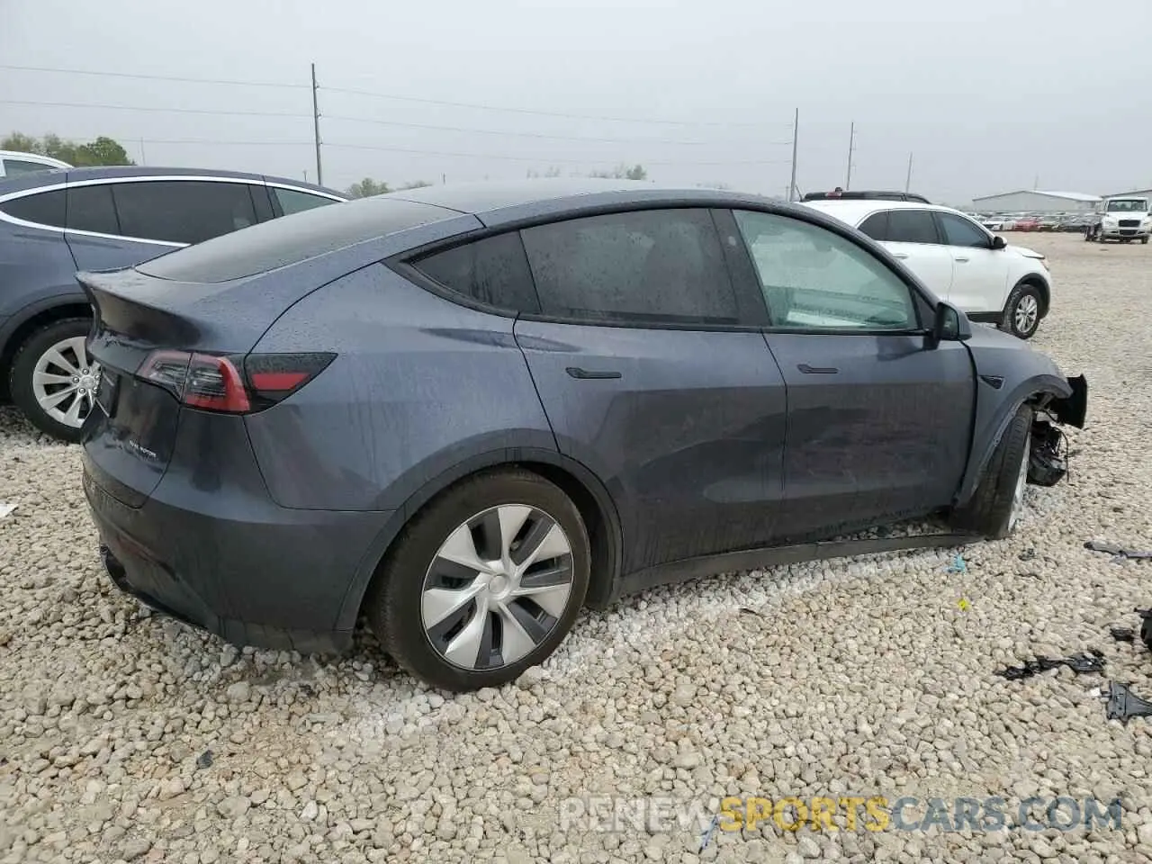 3 Photograph of a damaged car 7SAYGAEE0PF890667 TESLA MODEL Y 2023
