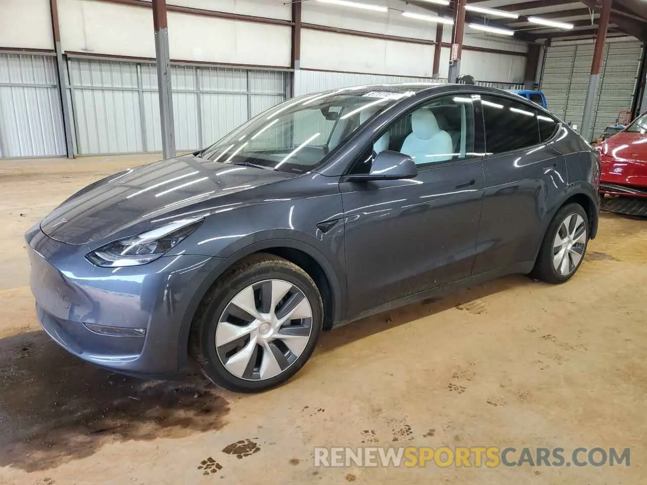 1 Photograph of a damaged car 7SAYGAEE0PF948454 TESLA MODEL Y 2023