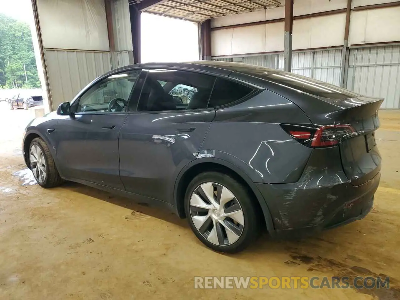 2 Photograph of a damaged car 7SAYGAEE0PF948454 TESLA MODEL Y 2023