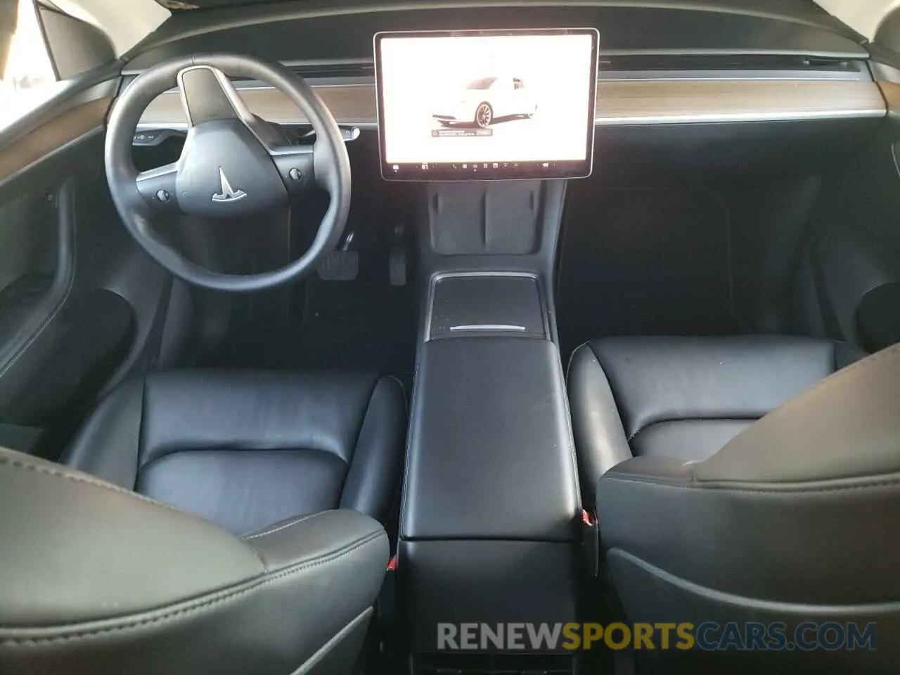 8 Photograph of a damaged car 7SAYGAEE1PF616913 TESLA MODEL Y 2023
