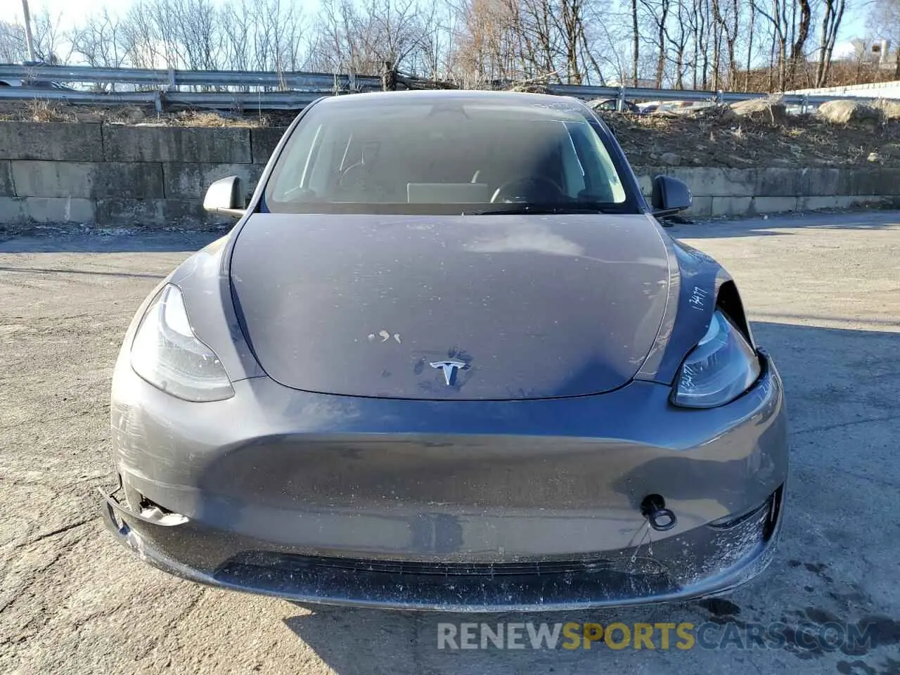 5 Photograph of a damaged car 7SAYGAEE1PF672995 TESLA MODEL Y 2023