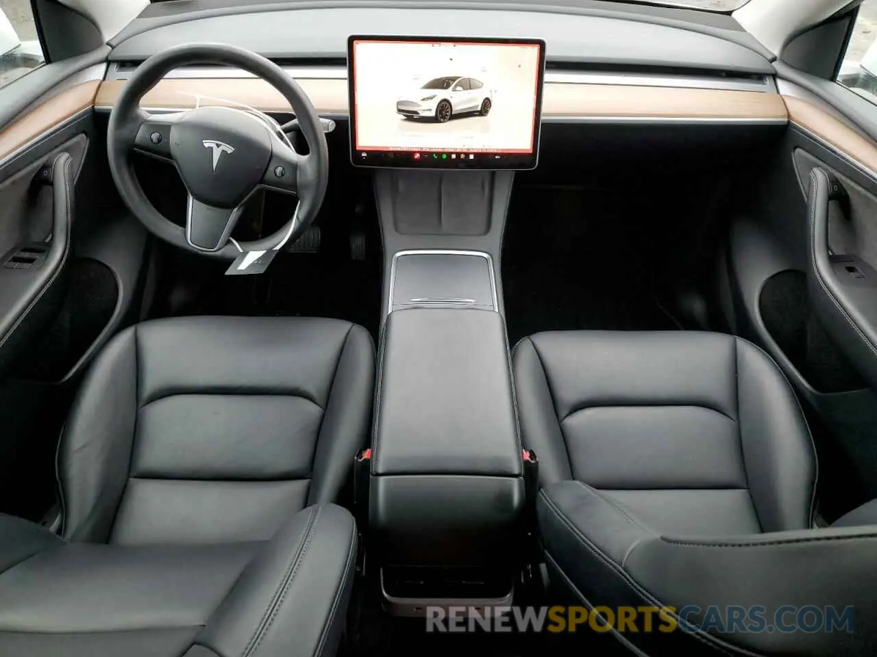 8 Photograph of a damaged car 7SAYGAEE1PF673984 TESLA MODEL Y 2023