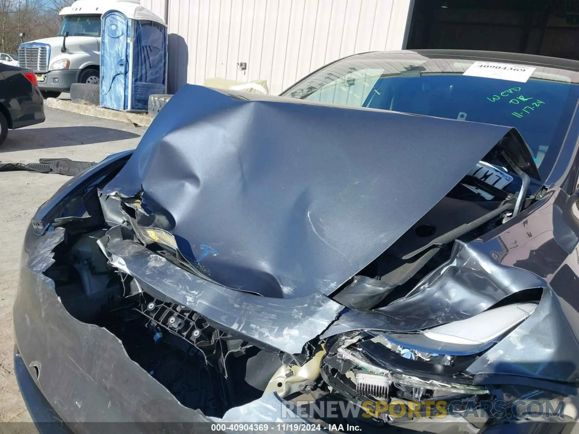 10 Photograph of a damaged car 7SAYGAEE1PF674004 TESLA MODEL Y 2023