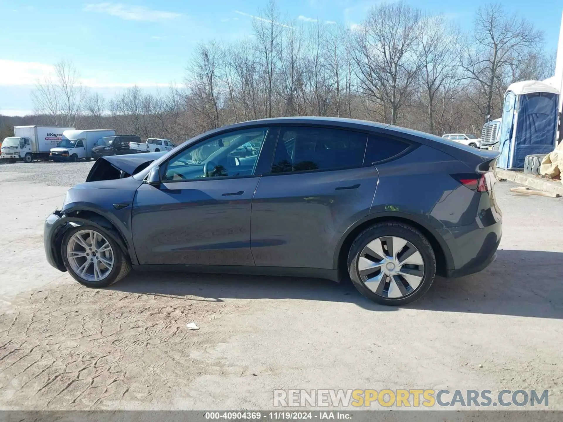 14 Photograph of a damaged car 7SAYGAEE1PF674004 TESLA MODEL Y 2023
