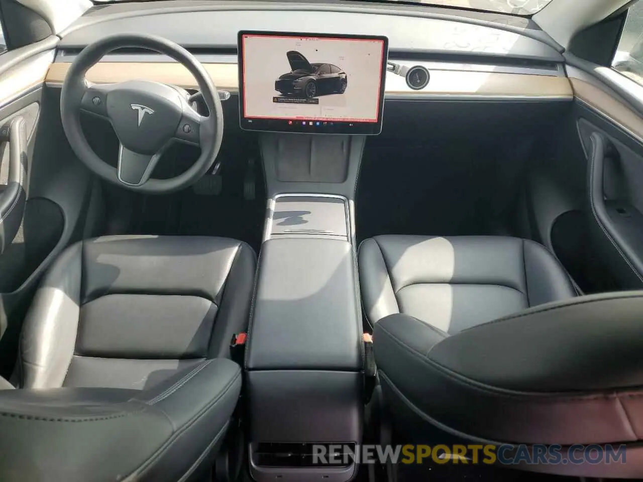 8 Photograph of a damaged car 7SAYGAEE1PF698125 TESLA MODEL Y 2023