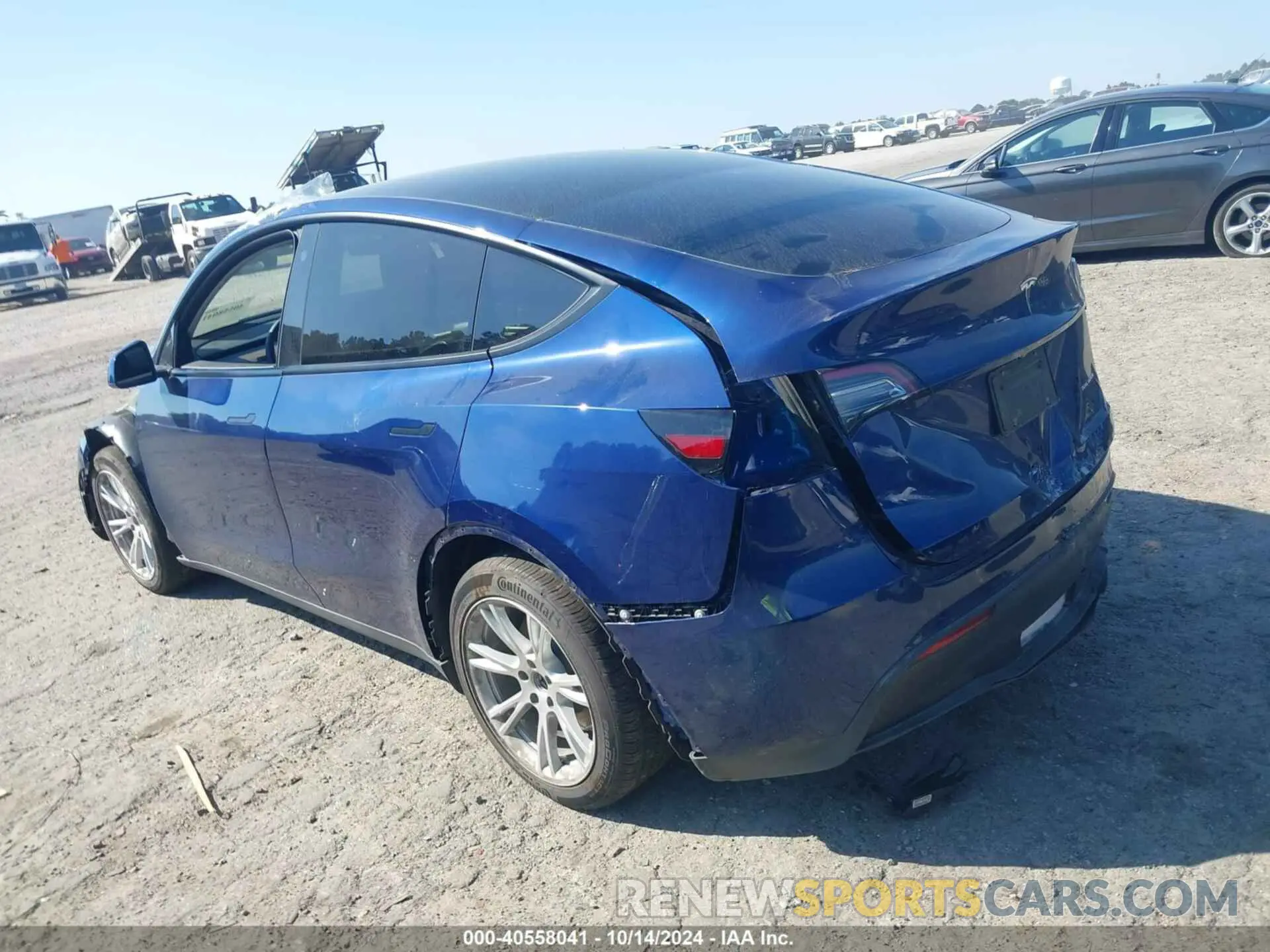 3 Photograph of a damaged car 7SAYGAEE1PF701752 TESLA MODEL Y 2023
