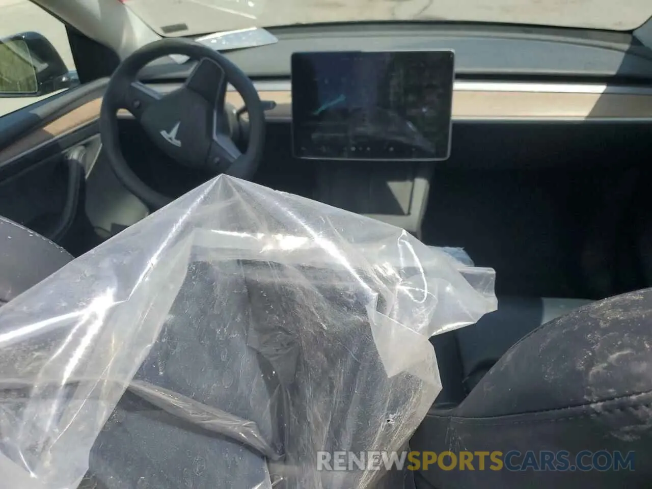 8 Photograph of a damaged car 7SAYGAEE1PF709673 TESLA MODEL Y 2023