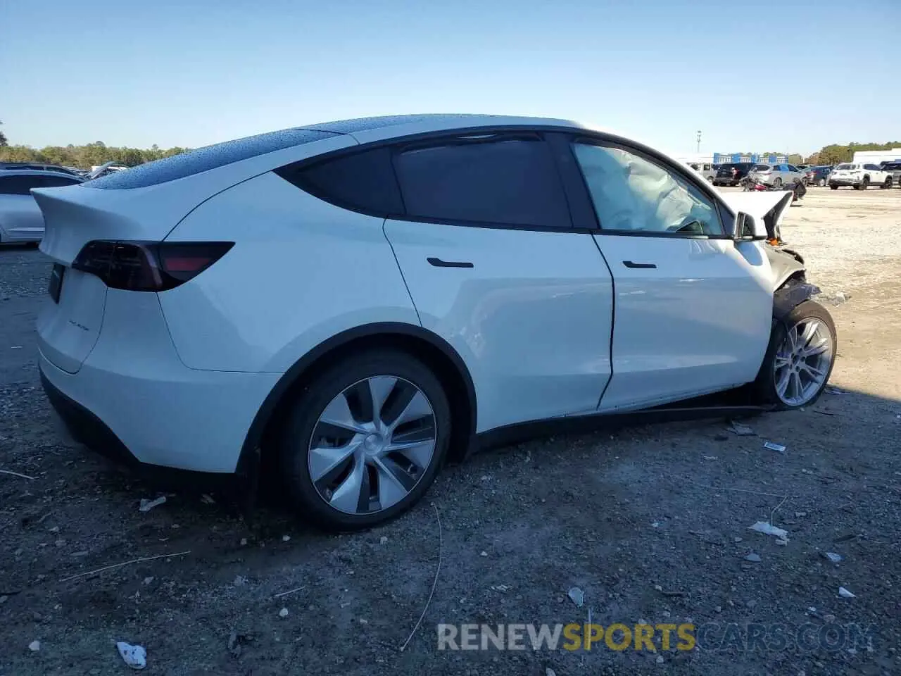 3 Photograph of a damaged car 7SAYGAEE1PF810888 TESLA MODEL Y 2023