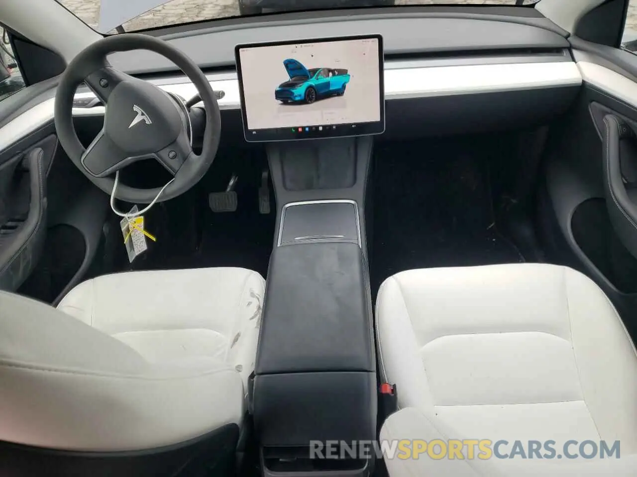 8 Photograph of a damaged car 7SAYGAEE1PF824385 TESLA MODEL Y 2023