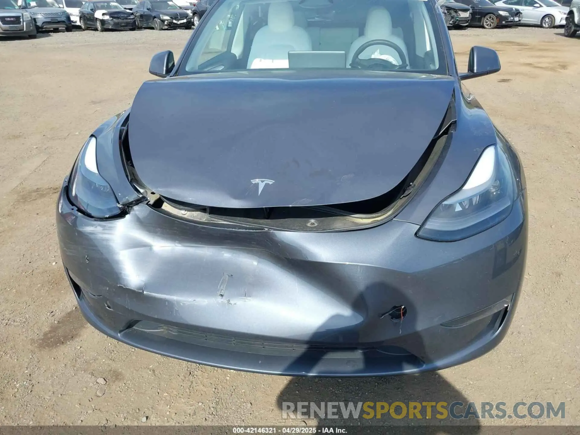 6 Photograph of a damaged car 7SAYGAEE1PF889267 TESLA MODEL Y 2023