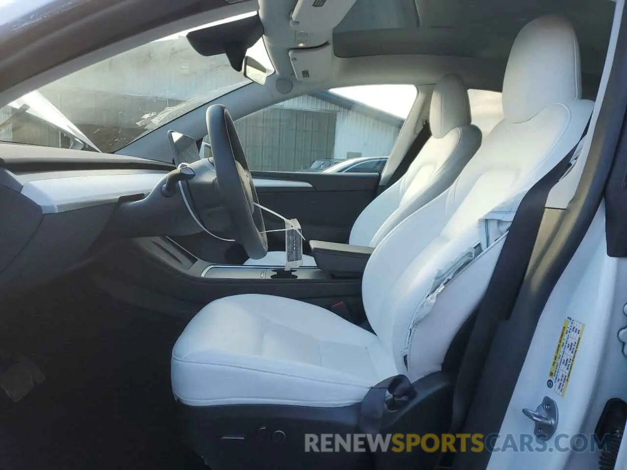 7 Photograph of a damaged car 7SAYGAEE1PF967353 TESLA MODEL Y 2023