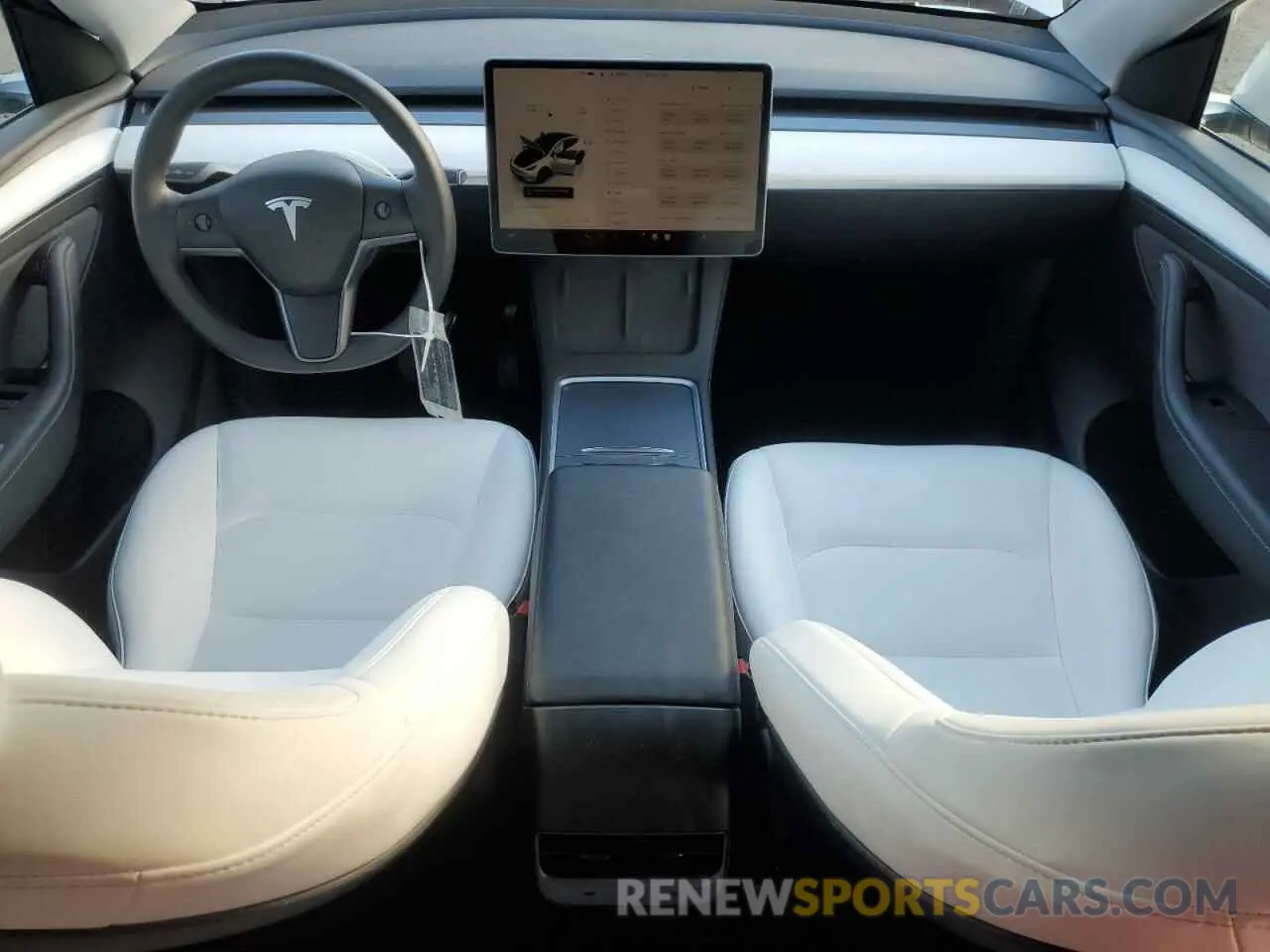 8 Photograph of a damaged car 7SAYGAEE1PF967353 TESLA MODEL Y 2023