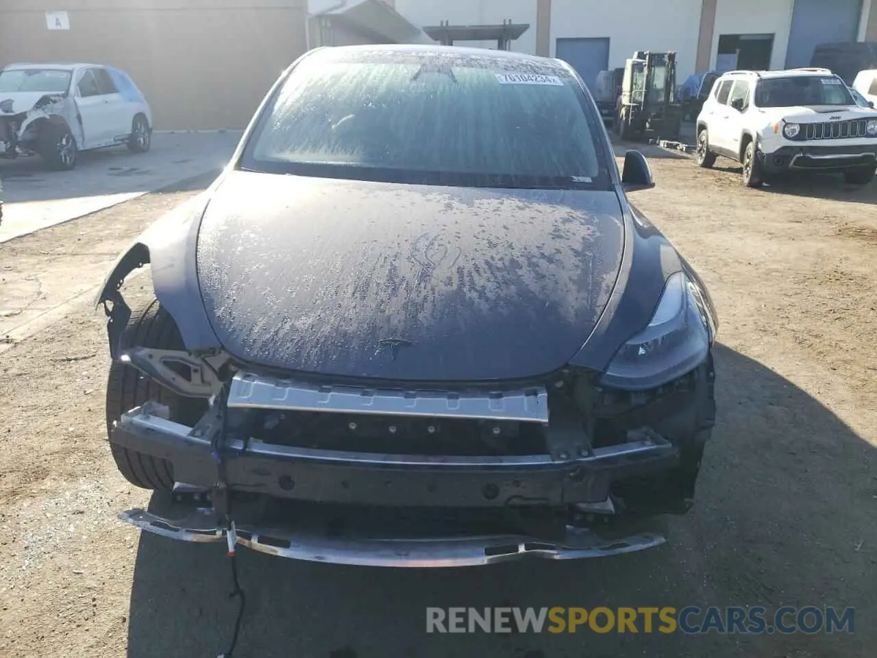 5 Photograph of a damaged car 7SAYGAEE1PF967787 TESLA MODEL Y 2023