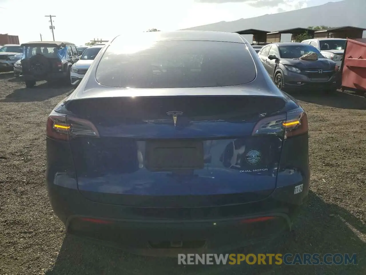 6 Photograph of a damaged car 7SAYGAEE2PF596171 TESLA MODEL Y 2023