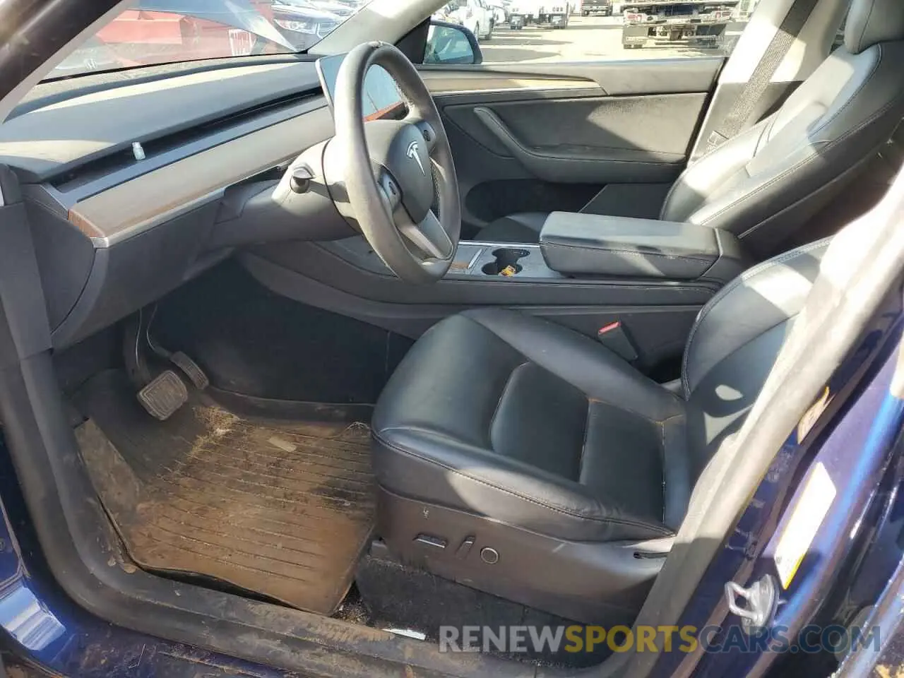 7 Photograph of a damaged car 7SAYGAEE2PF596171 TESLA MODEL Y 2023