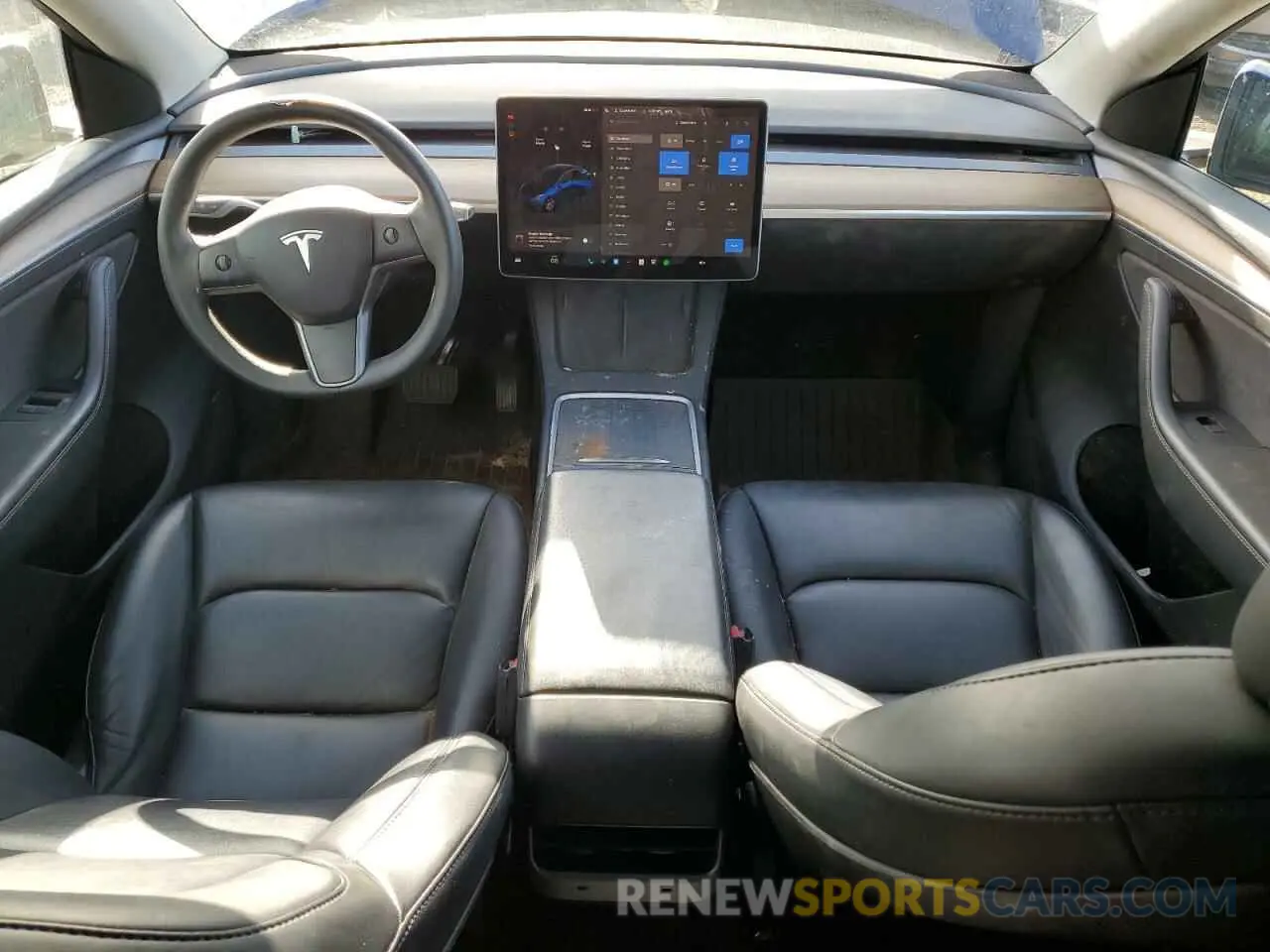 8 Photograph of a damaged car 7SAYGAEE2PF596171 TESLA MODEL Y 2023