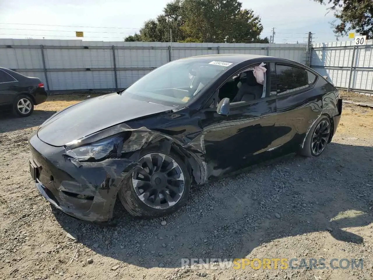 1 Photograph of a damaged car 7SAYGAEE2PF627225 TESLA MODEL Y 2023