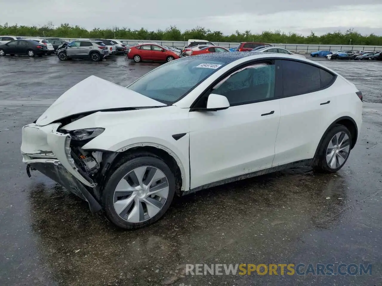 1 Photograph of a damaged car 7SAYGAEE2PF753228 TESLA MODEL Y 2023