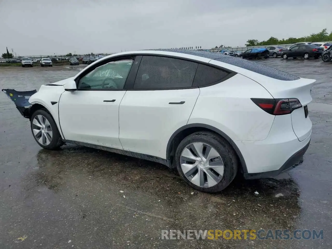 2 Photograph of a damaged car 7SAYGAEE2PF753228 TESLA MODEL Y 2023