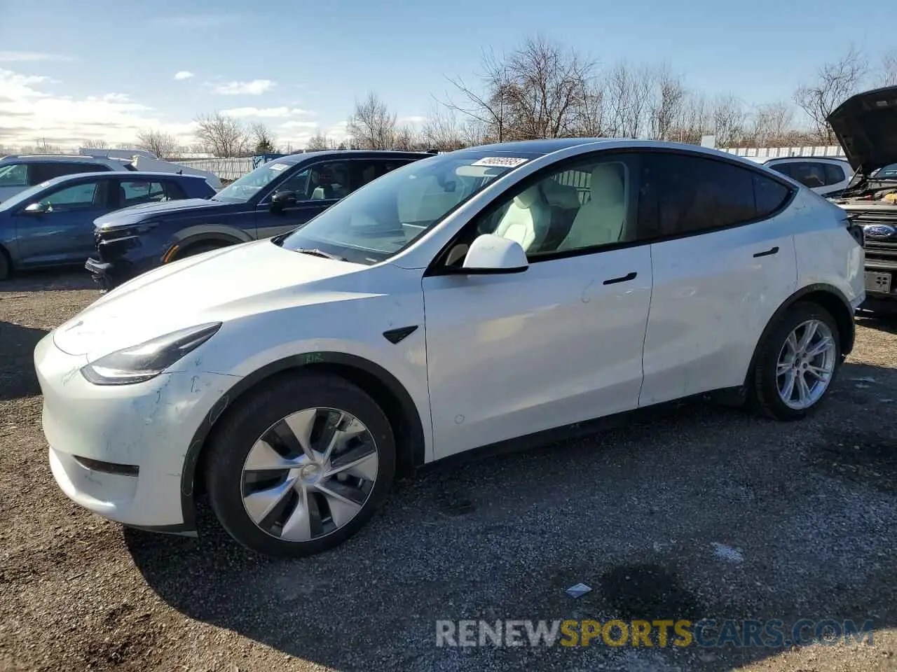 1 Photograph of a damaged car 7SAYGAEE2PF758235 TESLA MODEL Y 2023