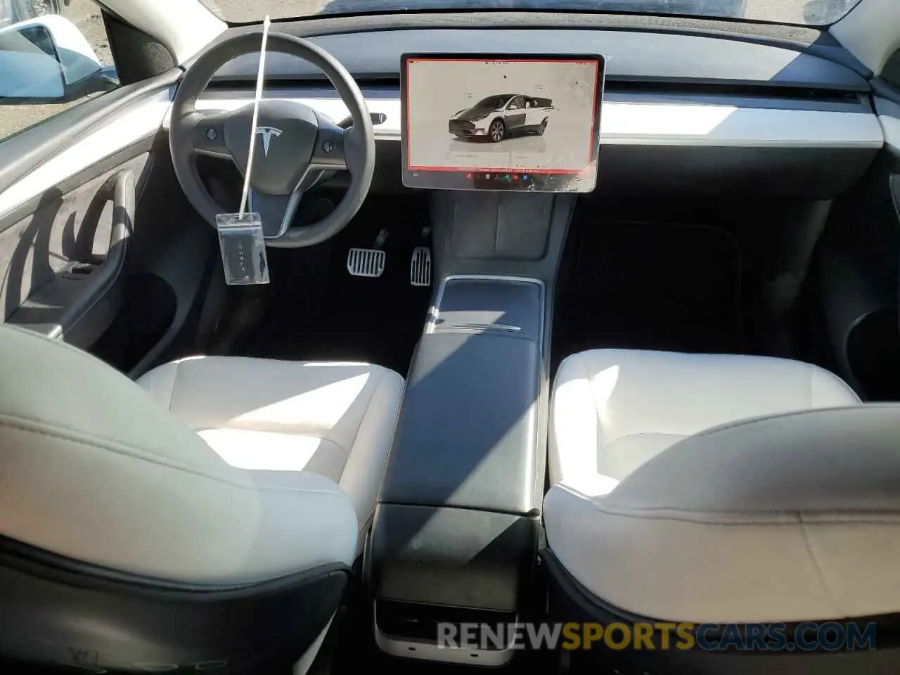 8 Photograph of a damaged car 7SAYGAEE2PF758235 TESLA MODEL Y 2023