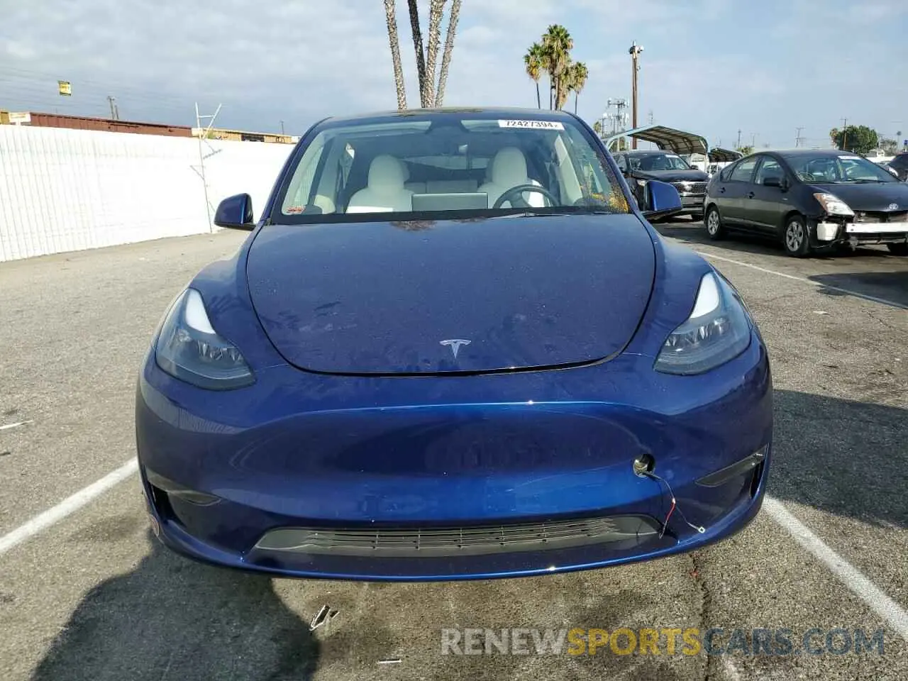5 Photograph of a damaged car 7SAYGAEE2PF823875 TESLA MODEL Y 2023