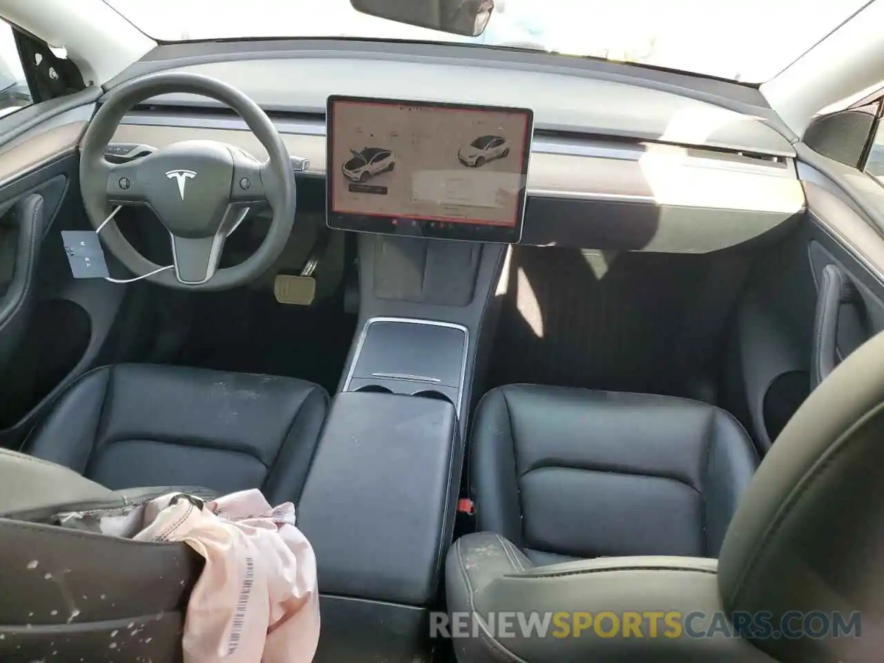 8 Photograph of a damaged car 7SAYGAEE2PF832009 TESLA MODEL Y 2023