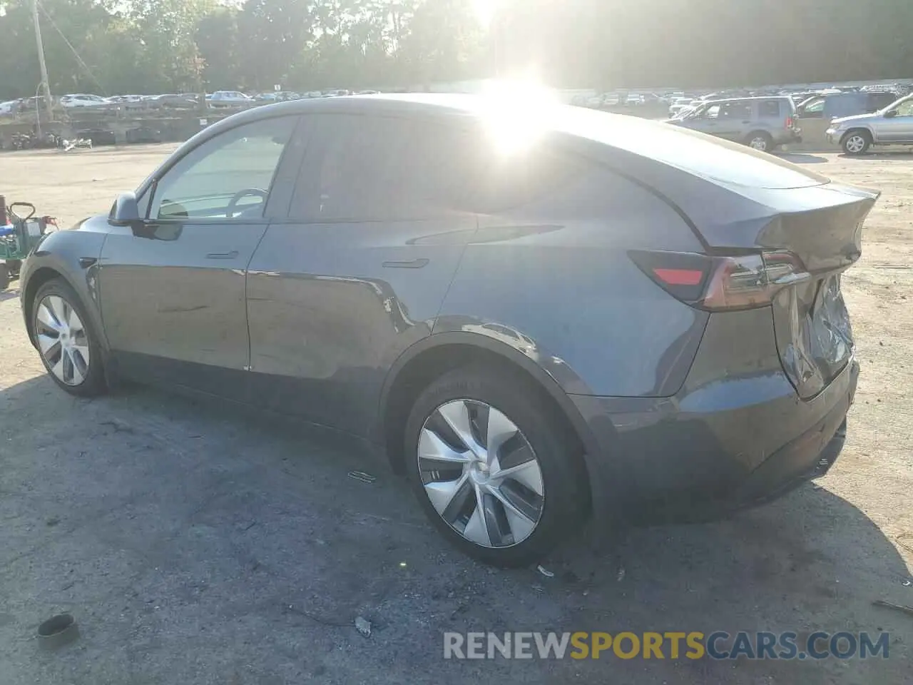 2 Photograph of a damaged car 7SAYGAEE2PF868962 TESLA MODEL Y 2023