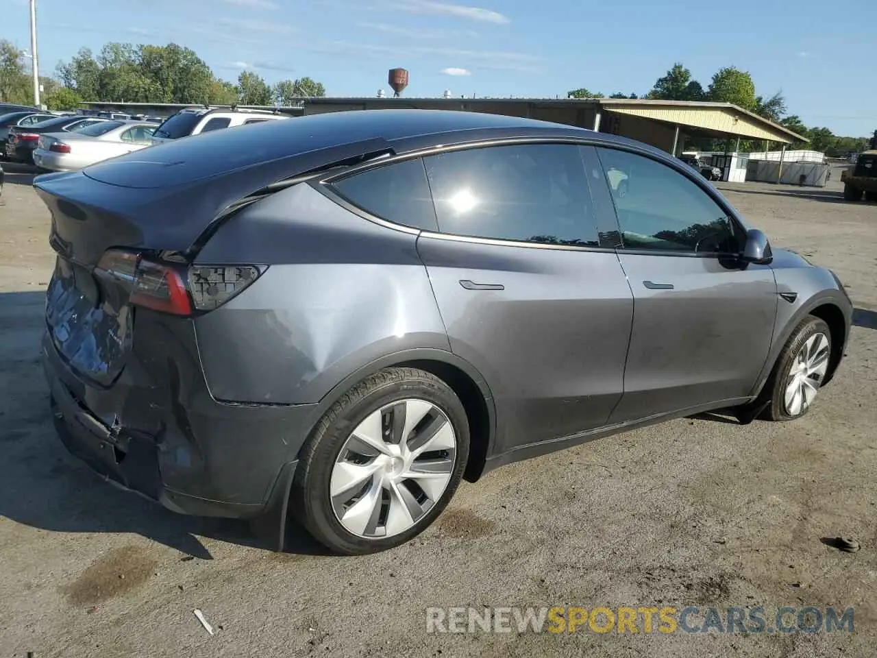 3 Photograph of a damaged car 7SAYGAEE2PF868962 TESLA MODEL Y 2023