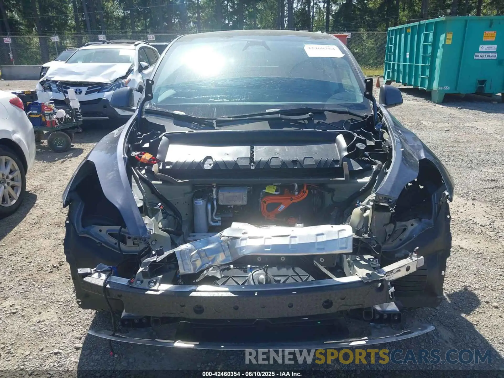 13 Photograph of a damaged car 7SAYGAEE2PF910479 TESLA MODEL Y 2023