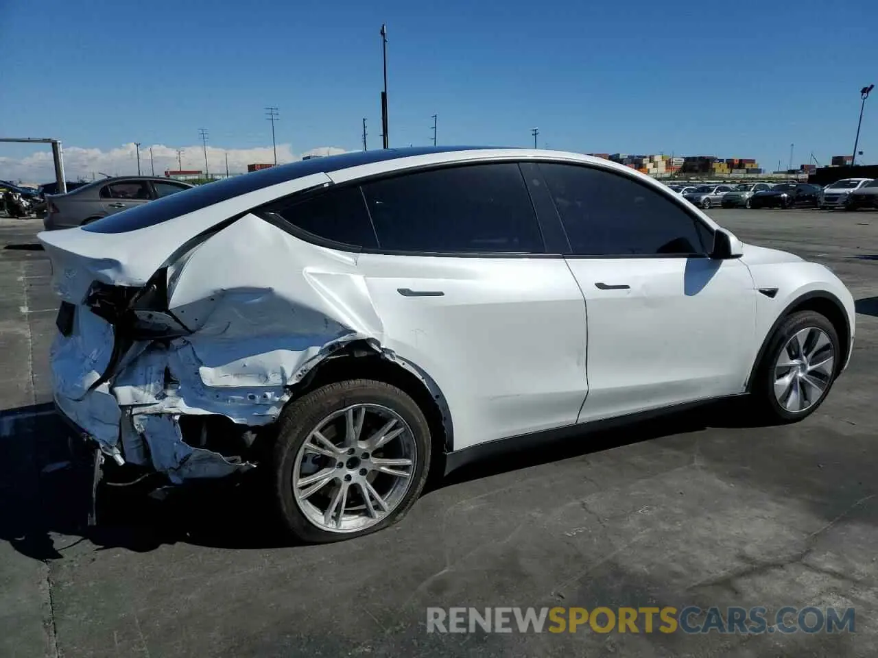 3 Photograph of a damaged car 7SAYGAEE3PF590055 TESLA MODEL Y 2023
