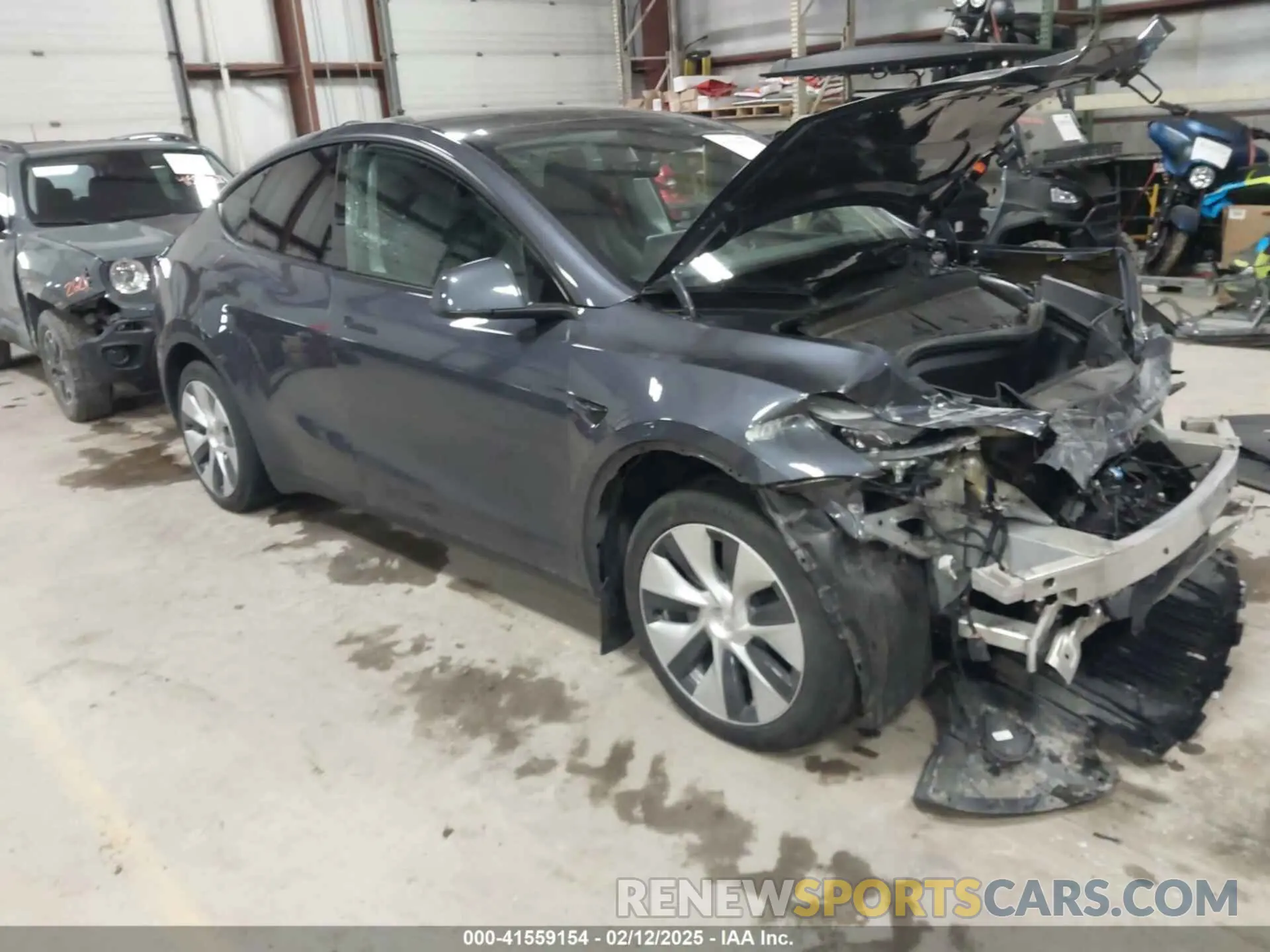 1 Photograph of a damaged car 7SAYGAEE3PF690592 TESLA MODEL Y 2023