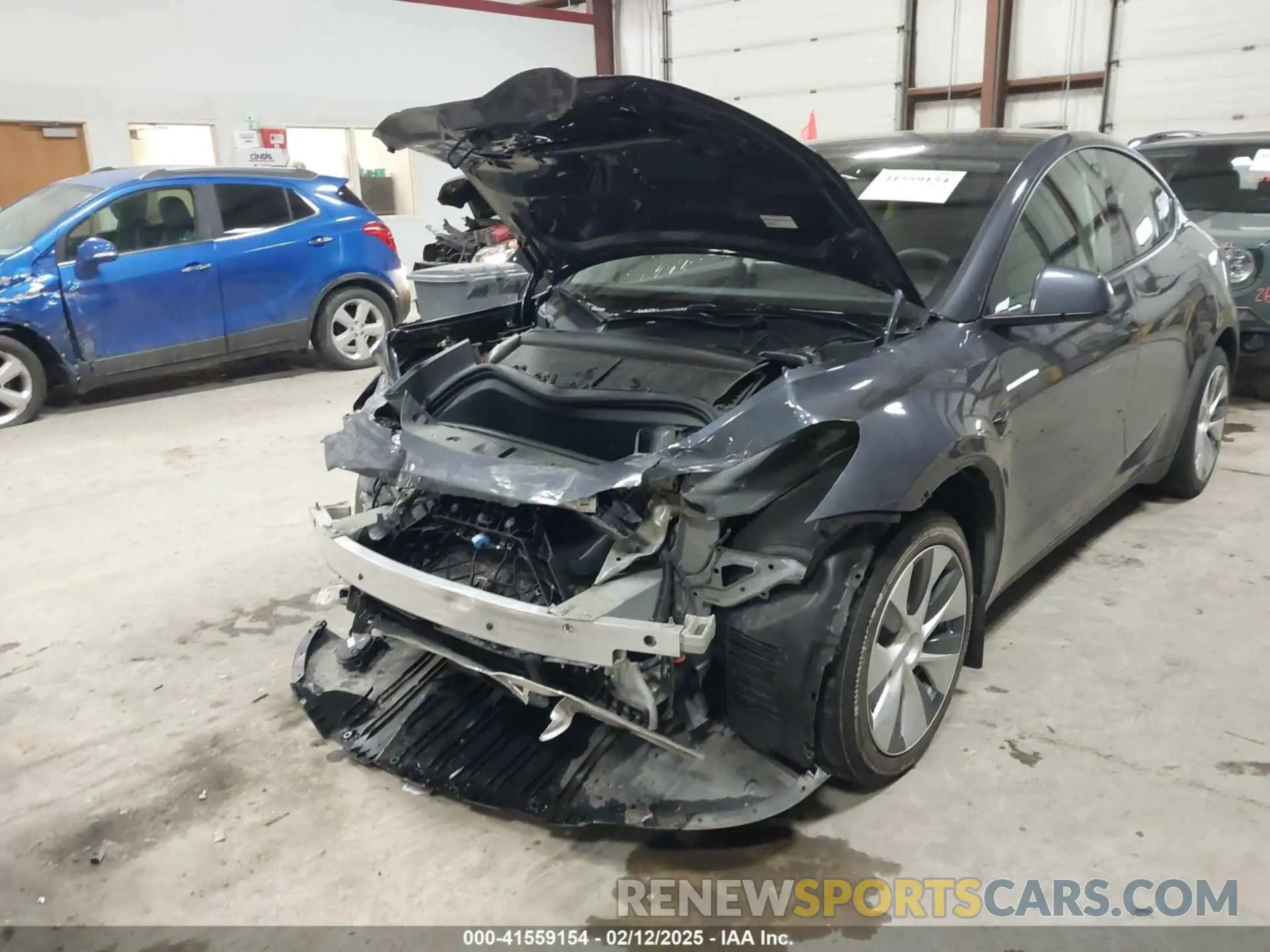 6 Photograph of a damaged car 7SAYGAEE3PF690592 TESLA MODEL Y 2023
