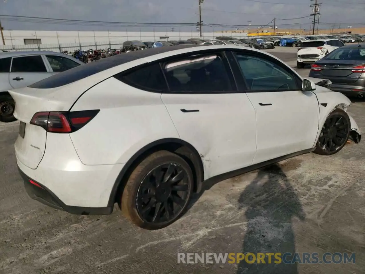 3 Photograph of a damaged car 7SAYGAEE3PF753948 TESLA MODEL Y 2023